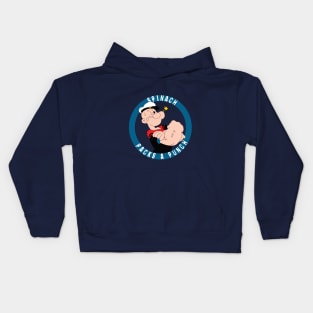 Popeye Spinach Kids Hoodie